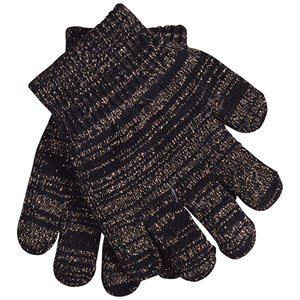 Mikk-Line - Fingervanter- Magic gloves, Sort Glimmer